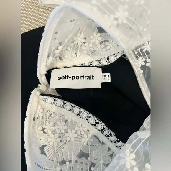 Self-portrait lace mini dress - Picture 5 of 6